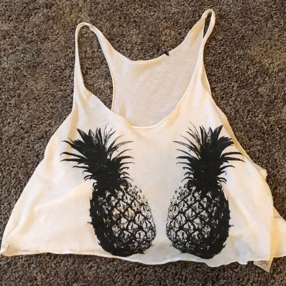 Crop top tank top